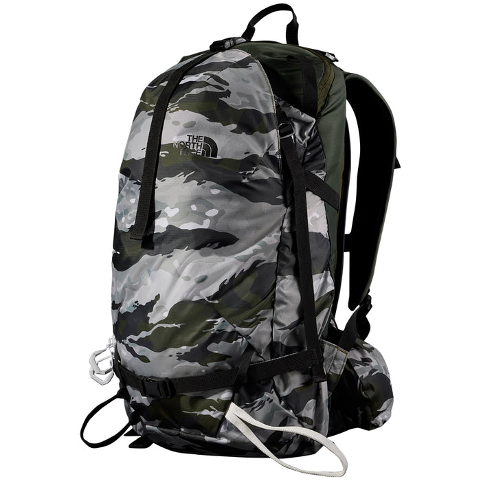 The North Face Snomad 23 Backpack Rocko Green Multi Camo Print/Rosin Green