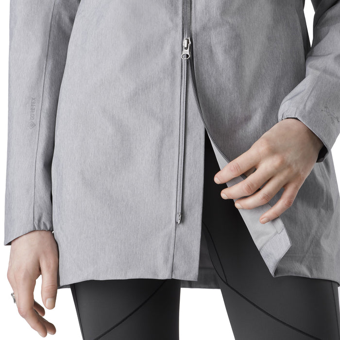 Arc'teryx Codetta Heather Coat - Women's Light Grey Heather