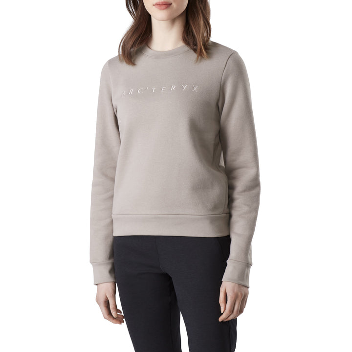 Arc'teryx Word Crewneck Shirt - Women's Dark Verra