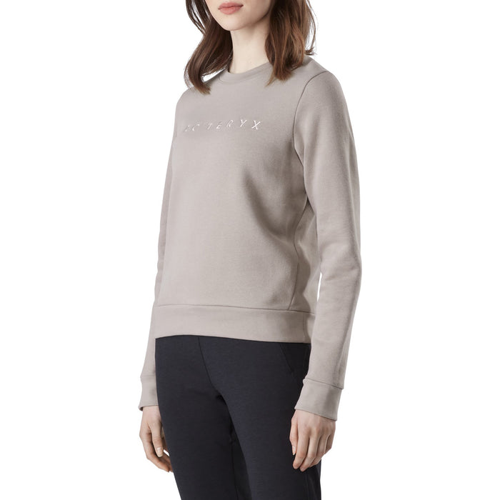 Arc'teryx Word Crewneck Shirt - Women's Dark Verra