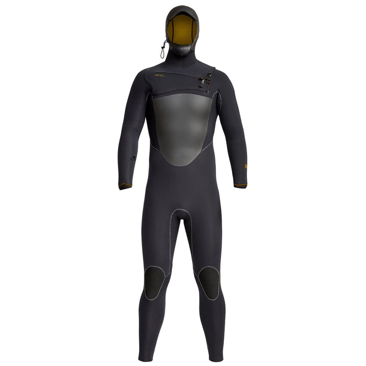 XCEL 5/4 Drylock X Hooded Wetsuit Black