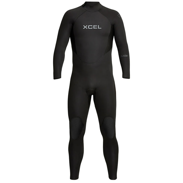 XCEL 4/3 Axis Back Zip Wetsuit Black