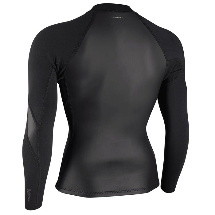 O'Neill 1.5mm Bahia Full Zip Wetsuit Jacket - Women's Glide Black/Black/Black