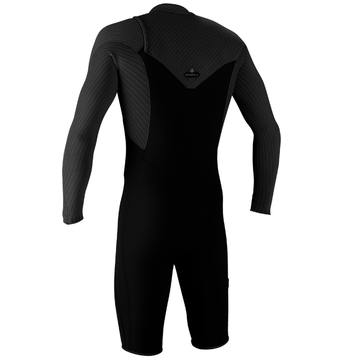 O'Neill 2mm Hyperfreak Chest Zip Long Sleeve Spring Suit Black