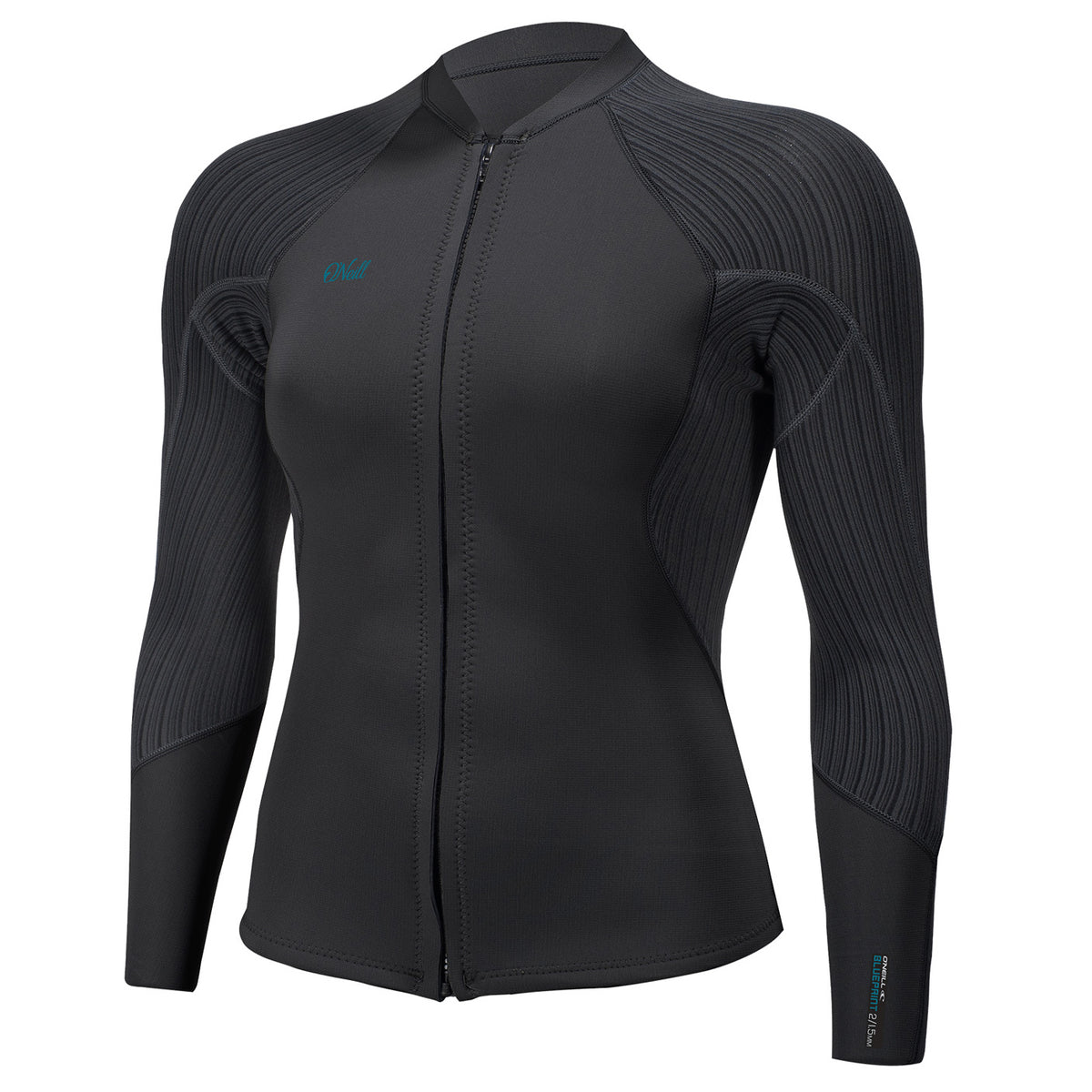 O'Neill 2mm Blueprint Front Zip Jacket - Women's Black/Black