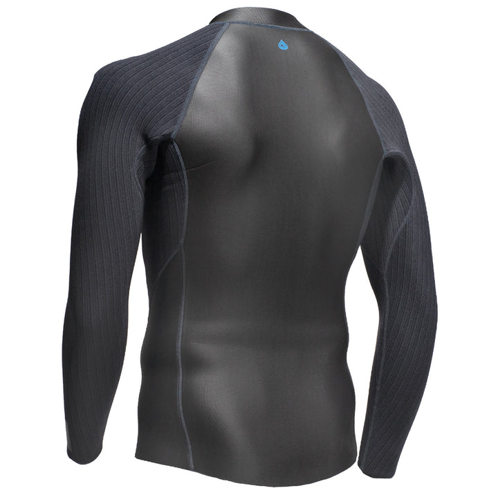 O'Neill 2mm Blueprint Front Zip Jacket Black/Black