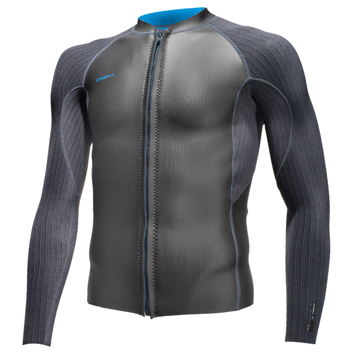 O'Neill 2mm Blueprint Front Zip Jacket Black/Black