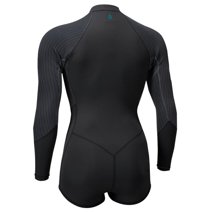 O'Neill 2mm Blueprint Long Sleeve Front Zip Springsuit - Women's Black/Black