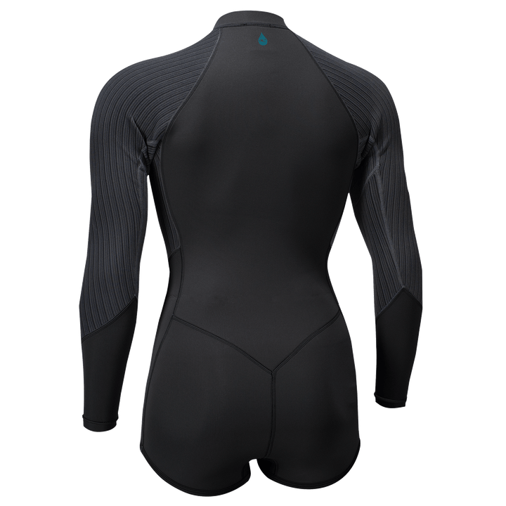 O'Neill 2mm Blueprint Long Sleeve Front Zip Springsuit - Women's Black/Black