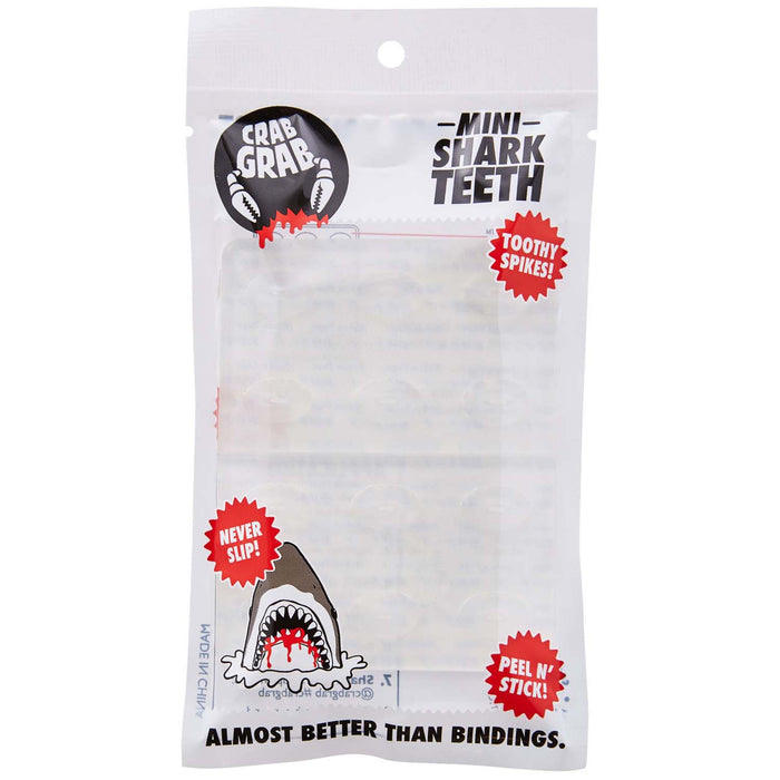 Crab Grab Mini Shark Teeth Stomp Pad Clear