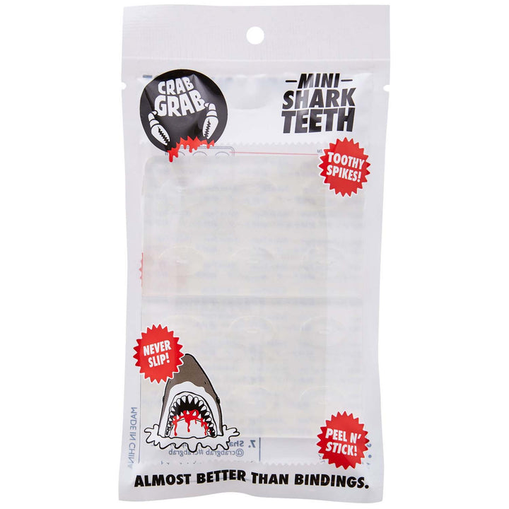 Crab Grab Mini Shark Teeth Stomp Pad Clear