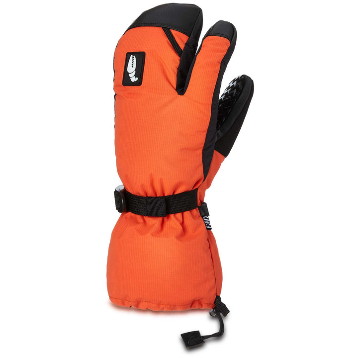 Crab Grab Cinch Trigger Mittens Orange Juice