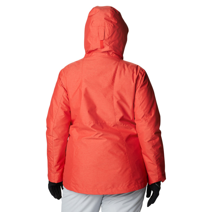 Columbia Whirlibird IV Interchange Plus Size Jacket - Women's Bold Orange Crossdye