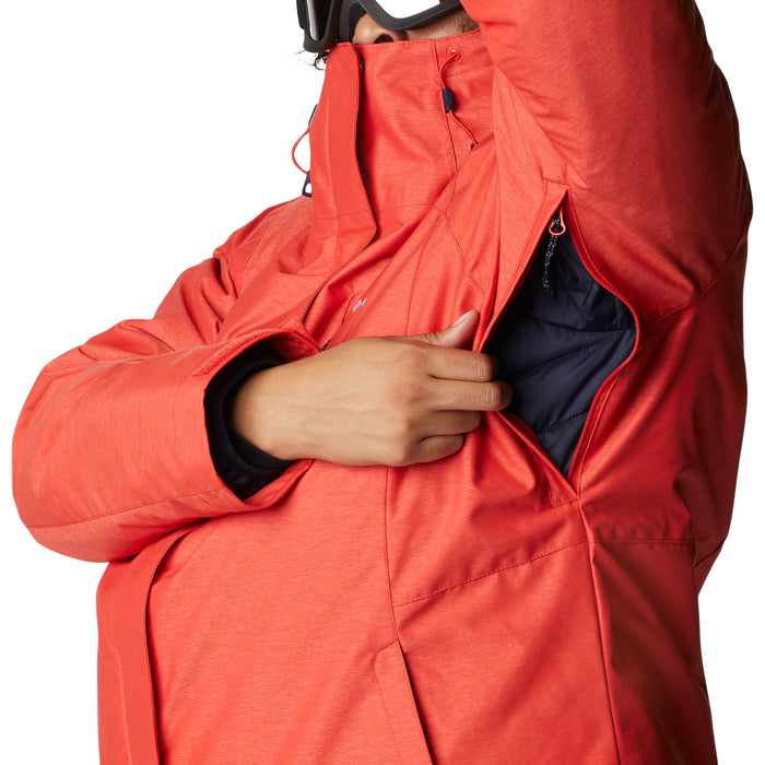 Columbia Whirlibird IV Interchange Plus Size Jacket - Women's Bold Orange Crossdye