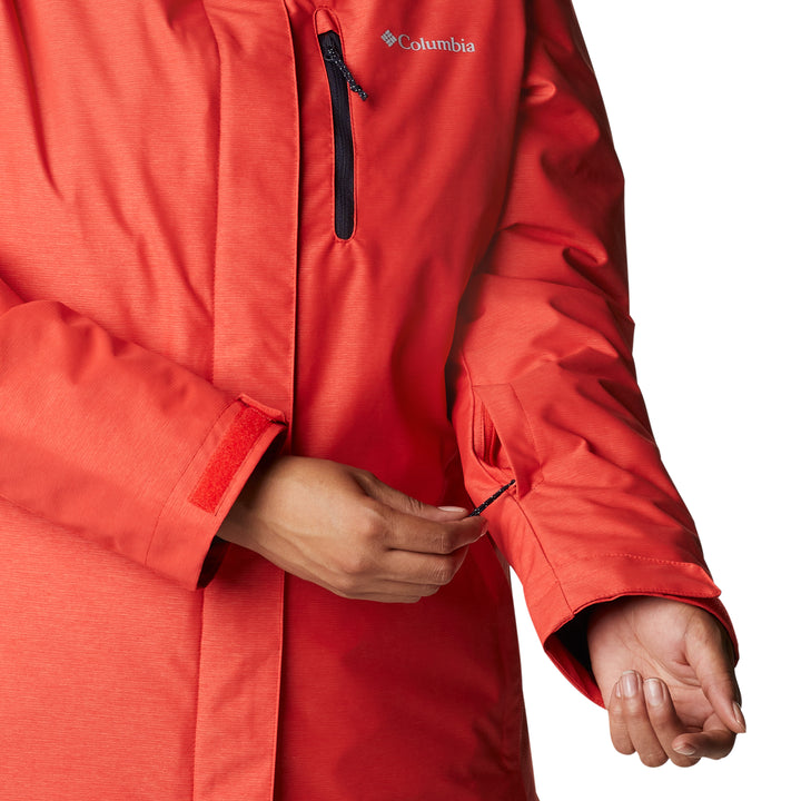 Columbia Whirlibird IV Interchange Plus Size Jacket - Women's Bold Orange Crossdye