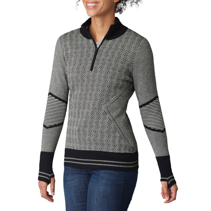 Smartwool Dacono Half Zip Sweater - Women's Natural Heather