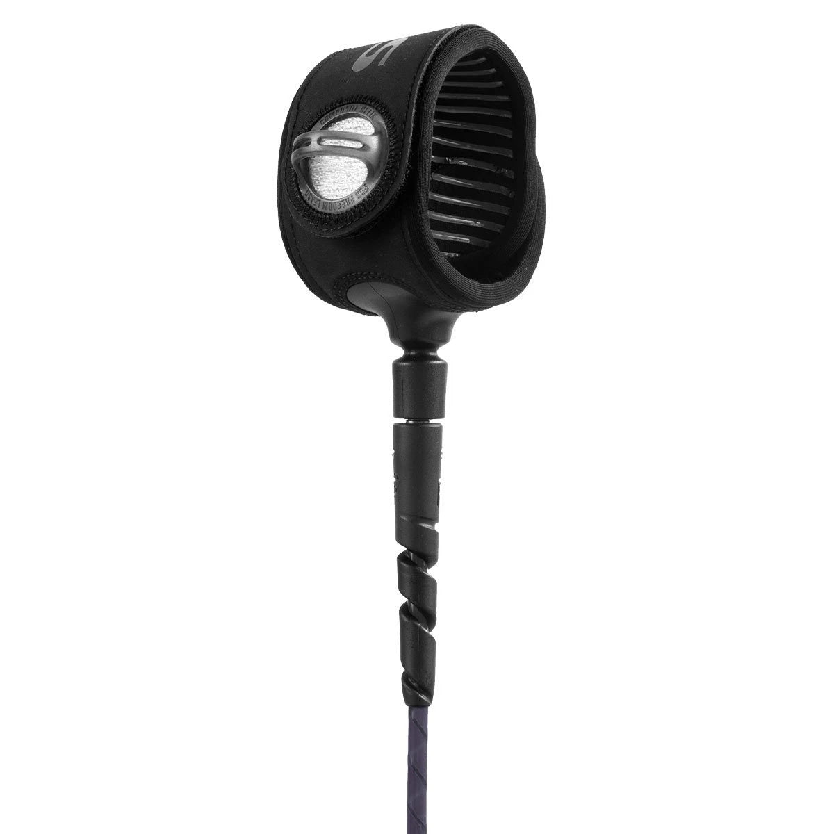 FCS Freedom Helix 6’ All Round Leash Smoke/White
