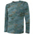 Saxx Viewfinder Base Layer Crew - Men's Blue Up in Smoke Camo