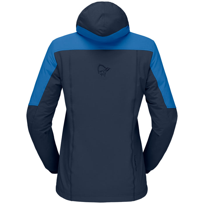 Norrona Lofoten Hiloflex200 Hoodie - Women's Campanula/Indigo Night