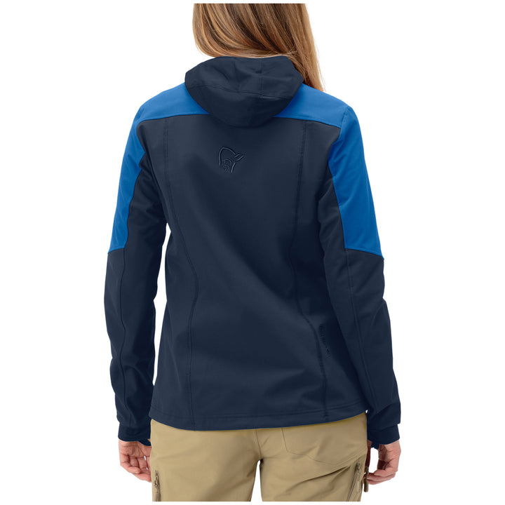 Norrona Lofoten Hiloflex200 Hoodie - Women's Campanula/Indigo Night