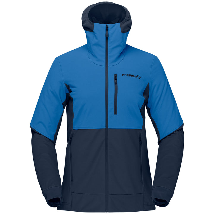 Norrona Lofoten Hiloflex200 Hoodie - Women's Campanula/Indigo Night