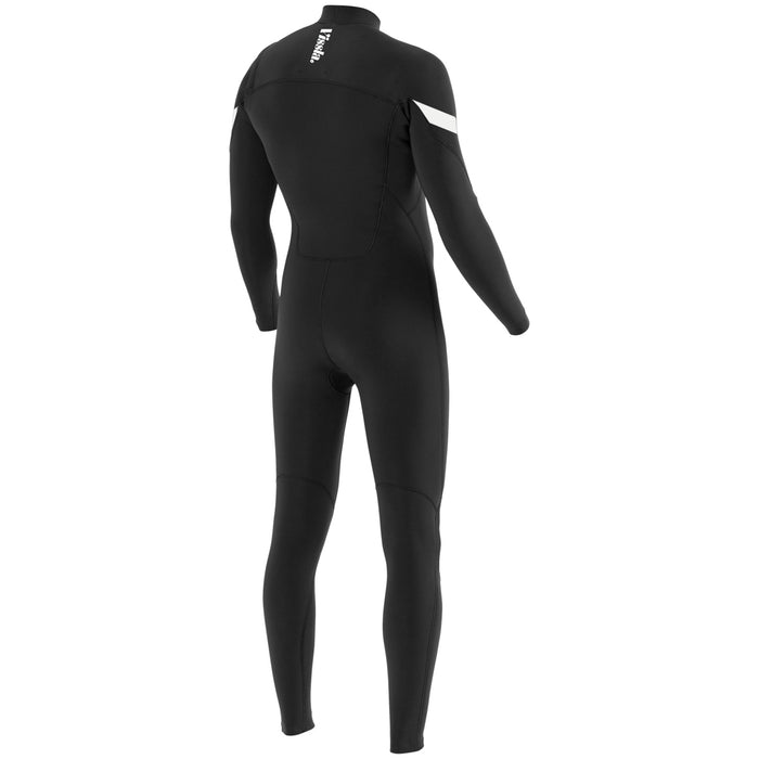 Vissla 3/2 7 Seas Raditude Full Chest Zip Wetsuit Black