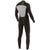 Vissla 7 Seas 4/3 Comp Chest Zip Wetsuit Black 2