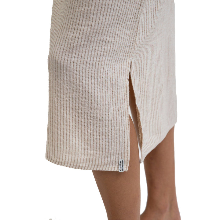 Rhythm Serena Slip Midi Skirt - Women's Natural