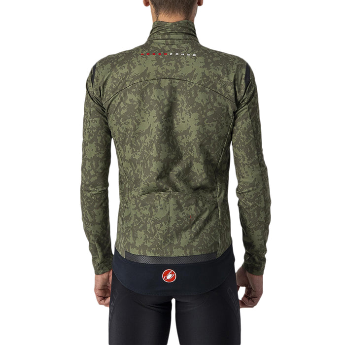 Castelli Perfetto RoS Long Sleeve Jacket Military Green/Light Military-Black