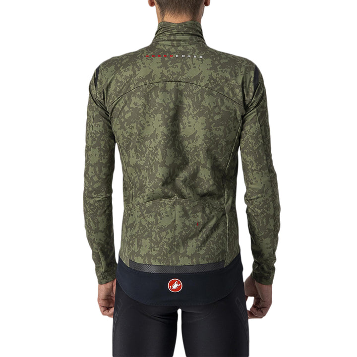 Castelli Perfetto RoS Long Sleeve Jacket Military Green/Light Military-Black