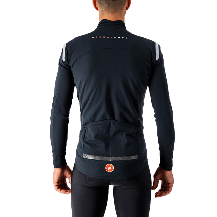 Castelli Perfetto RoS Long Sleeve Jacket Light Black/Silver Reflex
