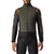 Castelli Alpha RoS 2 Jacket Military Green/Fiery Red-Silver Gray