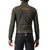 Castelli Alpha RoS 2 Jacket Military Green/Fiery Red-Silver Gray
