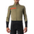 Castelli Beta RoS Jacket Olive Green/Black-Fiery Red