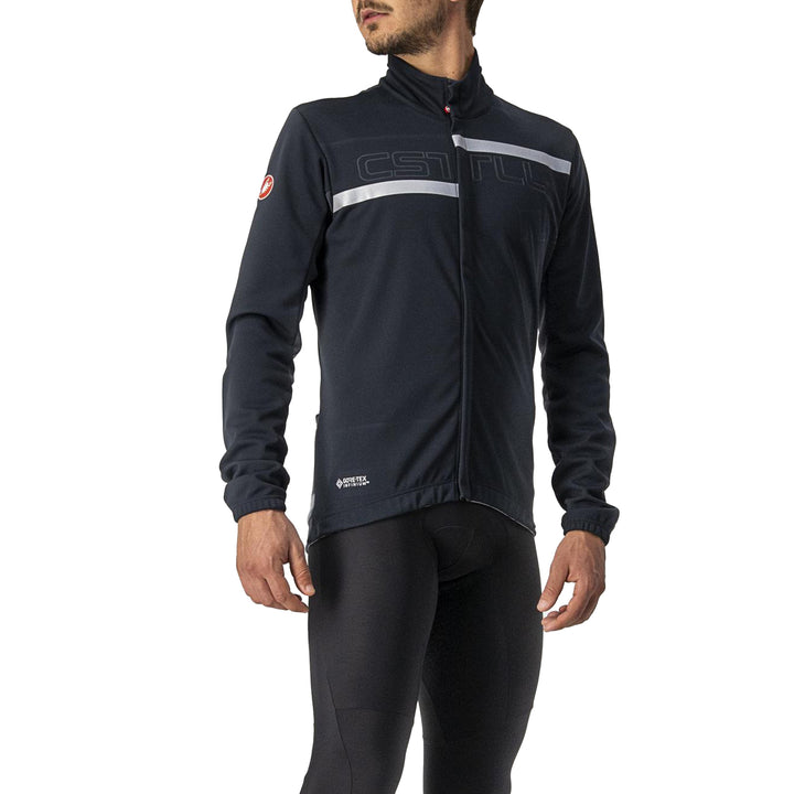 Castelli Transition 2 Jacket Light Black/Dark Gray-Silver Reflex