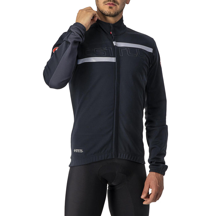 Castelli Transition 2 Jacket Light Black/Dark Gray-Silver Reflex