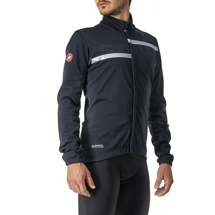 Castelli Transition 2 Jacket Light Black/Dark Gray-Silver Reflex