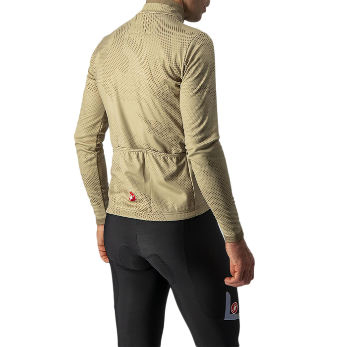 Castelli Pericolo Full Zip Jersey Light Olive Green