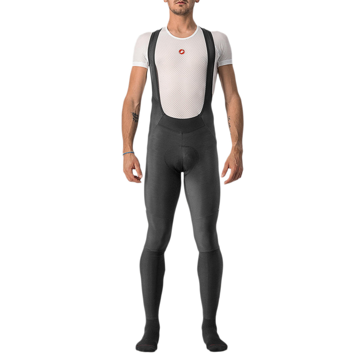 Castelli Velocissimo 5 Bib Tights Black/Silver Reflex