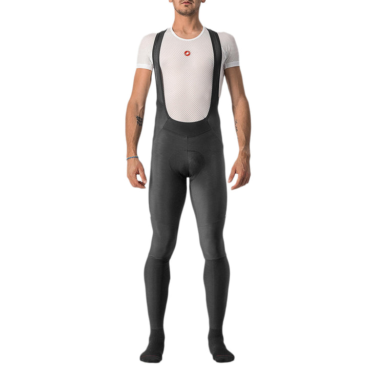 Castelli Velocissimo 5 Bib Tights Black/Silver Reflex