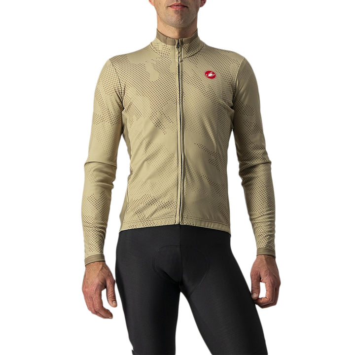 Castelli Pericolo Full Zip Jersey Light Olive Green