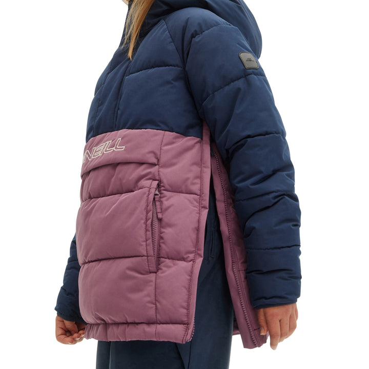O'Neill Powder Puff Anorak Jacket - Girls' Berry Conserve