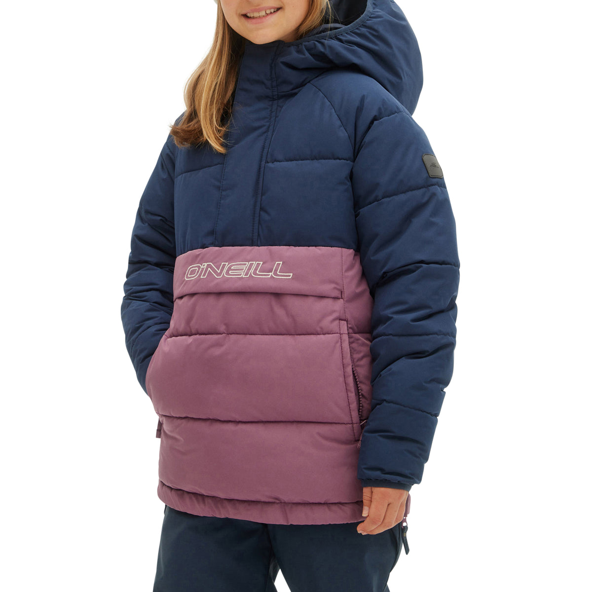 O'Neill Powder Puff Anorak Jacket - Girls' Berry Conserve