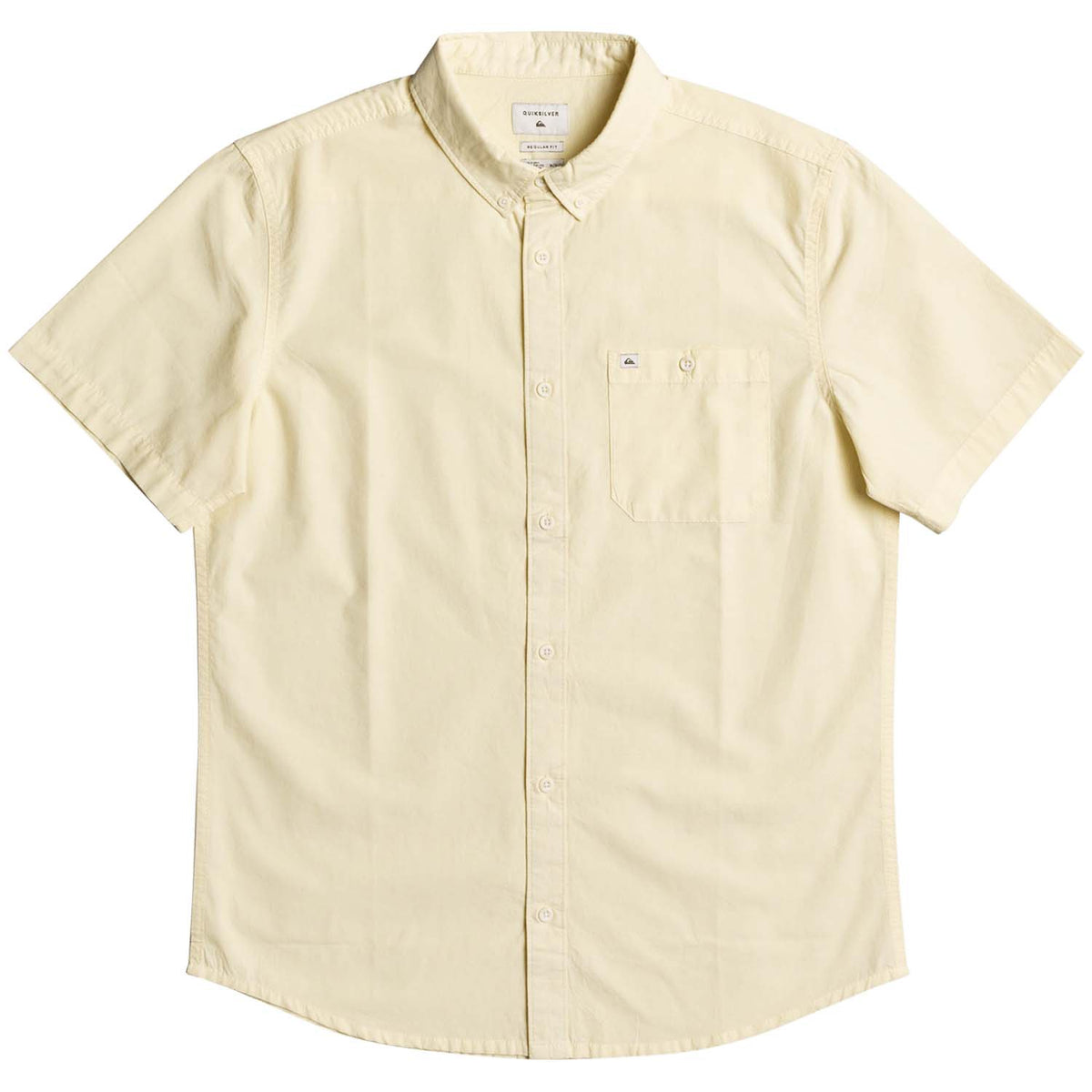 Quiksilver Winfall Short-Sleeve Shirt - Men's Popcorn