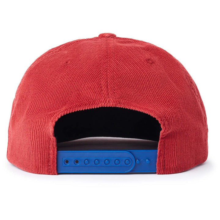 Brixton Oath III Snapback Hat Dark Brick