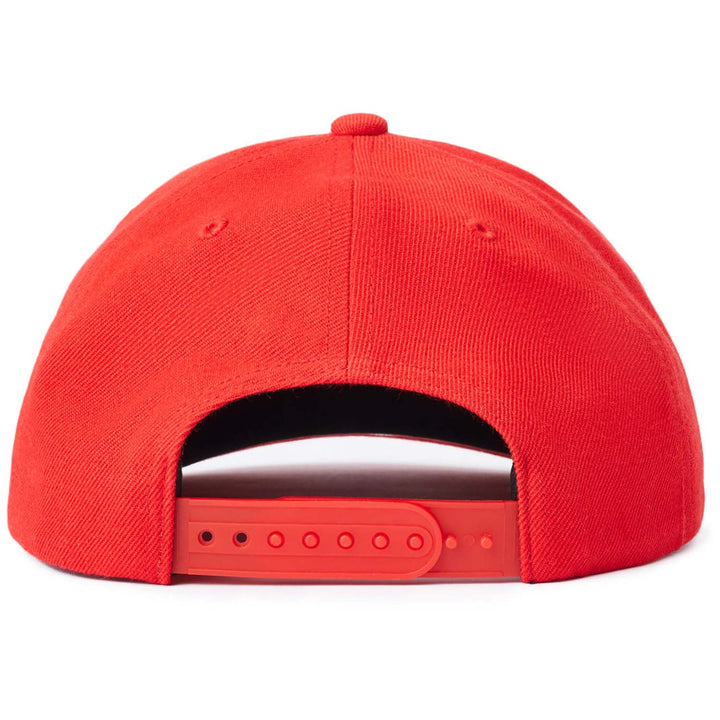 Brixton Crest CP MP Snapback Hat Aurora Red