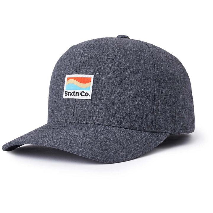 Brixton New Wave x MP Snapback Hat Black