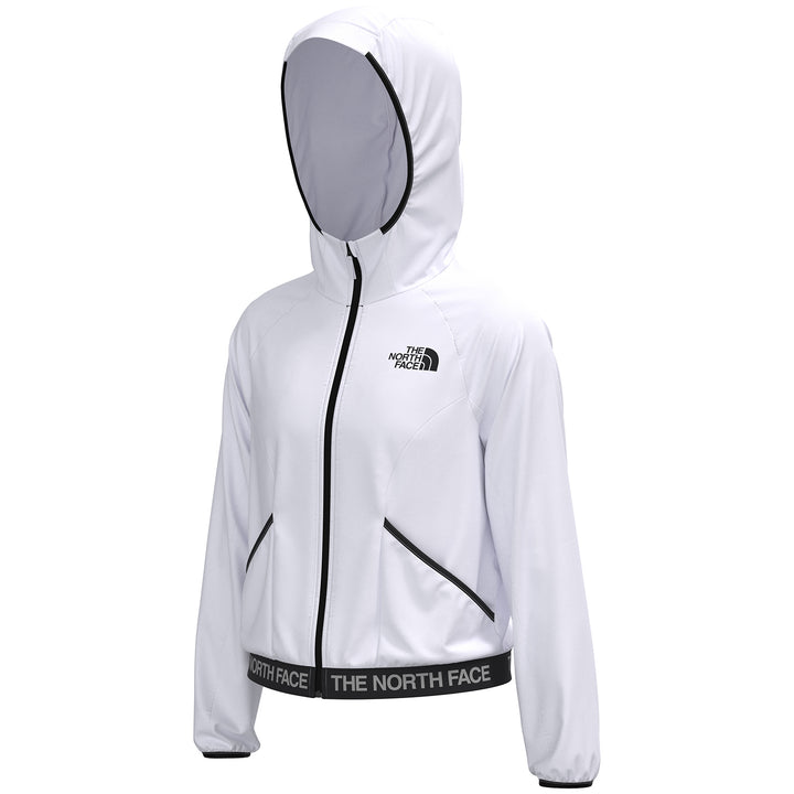 The North Face WindWall Hoodie - Girls' TNF White
