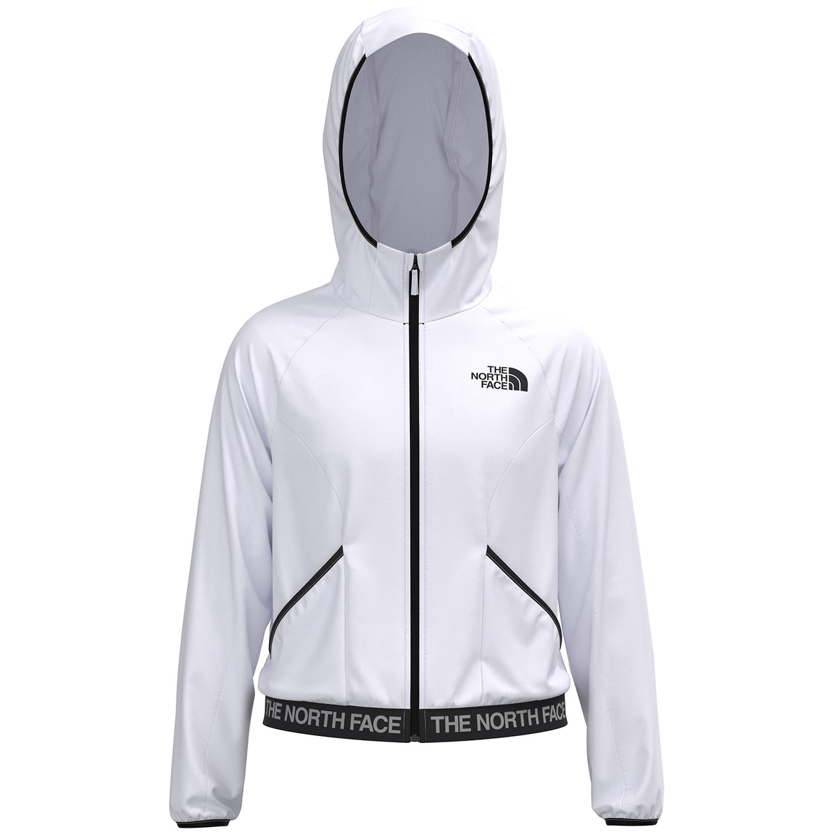 The North Face WindWall Hoodie - Girls' TNF White