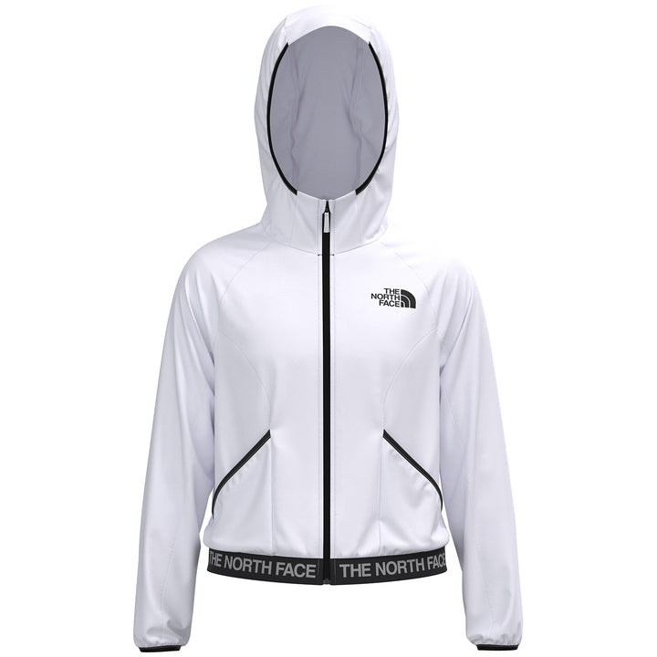 The North Face WindWall Hoodie - Girls' TNF White